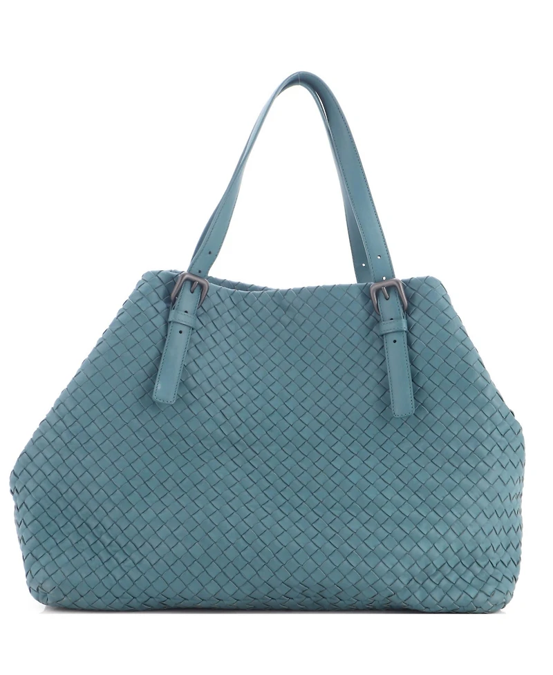 Pre-Owned Bottega Veneta Large A-Shape Tote Intrecciato Nappa