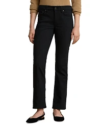 Lauren Ralph Women's Mid-Rise Slim Straight Jeans