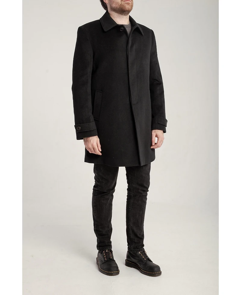 1982 Men's Cashmere Single Breasted Coat