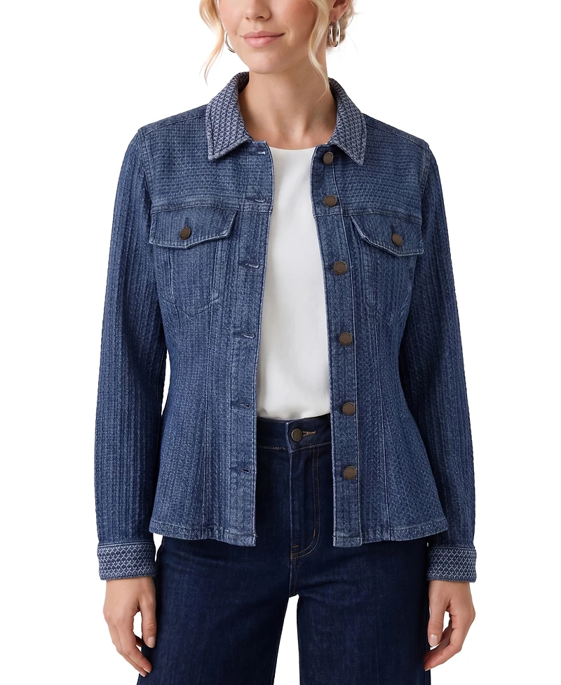 Liverpool Los Angeles Women's Fit & Flare Trucker Jacket