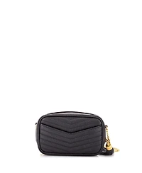 Pre-Owned Saint Laurent Mini Lou Camera Bag Matelasse Chevron Leather