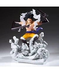 Banpresto Senkozekkei Monkey D. Luffy Gear 4 Airborne Action Pose 4.15" 1-Piece Statue, Ages 16+