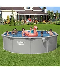 Bestway Hydrium 15' x 48" Round Steel Wall Above Ground Pool Set