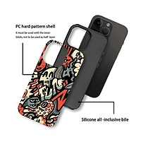 Lisen Phone Case Compatible with Apple iPhone Pro, 2-Layer Durable