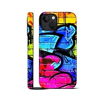 Lisen Graffiti Dreams Dual-Layer Raised Camera Ring Phone Case Compatible Apple iPhone 15 Pro Max