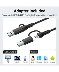 Lofree Wired Clip-On Gaming Soundbar for Pc