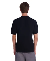 Karl Lagerfeld Paris Men's Short-Sleeve Sweater