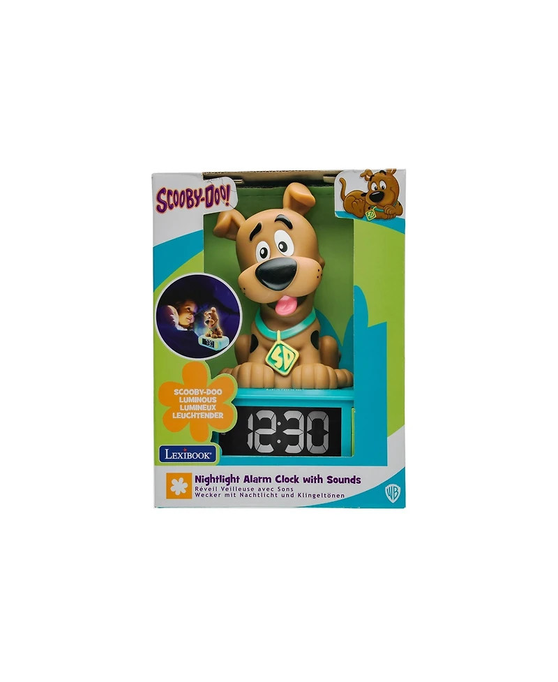 Warner Scooby Doo RL800SD 7.17" Digital Night-Light Sound-Effects Alarm Clock