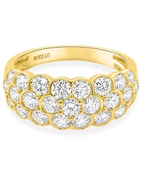 Forever Grown Diamonds Lab-Grown Diamond Statement Ring (2 ct. t.w.) Sterling Silver (Also 14k Gold-Plated Silver)