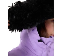 Roxy Women's Meade Removable-Faux-Fur Hooded Jacket