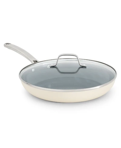 Calphalon Ceramic 12.5" Fry Pan with Lid