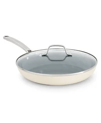 Calphalon Ceramic 12.5" Fry Pan with Lid