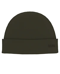 Hugo Boss Waffle-Knit Stretch-Fit Stewie Beanie