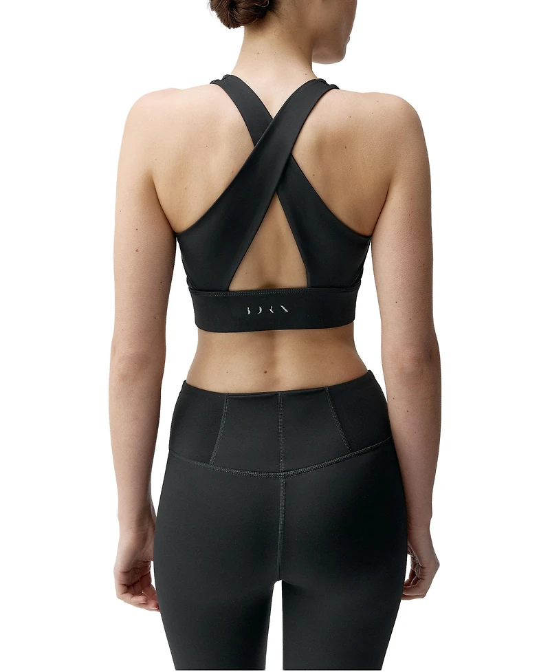 Born Living Yoga Women's Medium-Support Sports Top