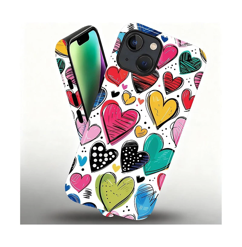 Lisen 2-Layer Phone Case for Apple iPhone 17 Pro Max