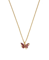 Fable England Hera Butterfly Necklace in Gold