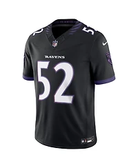 Nike Men's Ray Lewis Black Baltimore Ravens Alternate Vapor F.u.s.e. Stitched Retired Player Limited Jersey