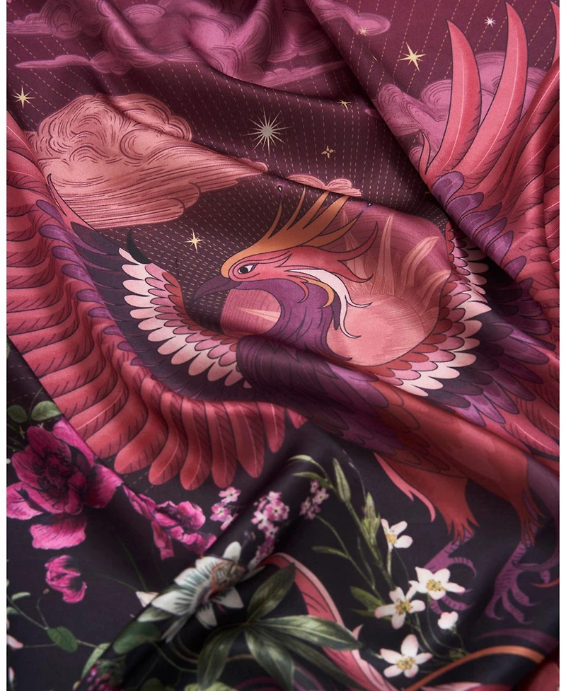 Fable England Women's Eve Narrative Medium Square Scarf