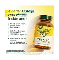 MegaFood Omega 3-6-9 ,60 Capsules