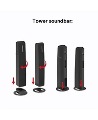 Cowin Bluetooth Sound Bar for Smart Tv 90W 2 in 1