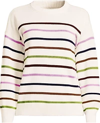 Lands' End Plus Drifter Crew Neck Sweater