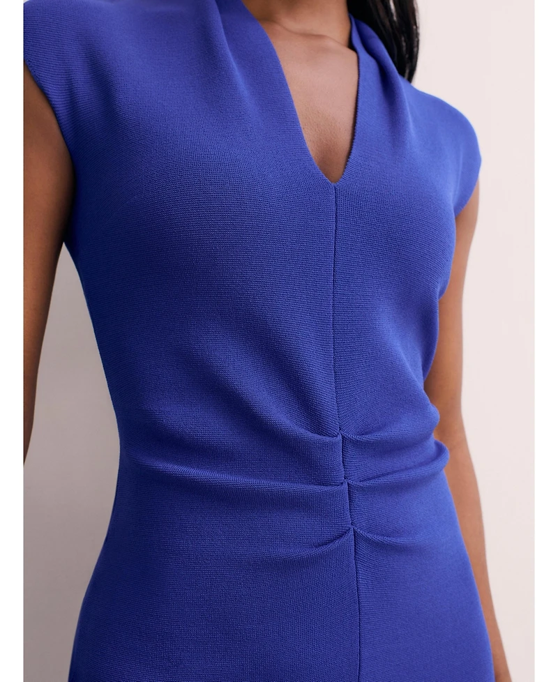The Fold Women's Sculpted Contour Midi Dress