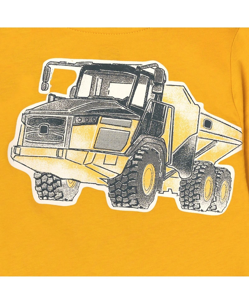 John Deere Boys' 4-20 Long Sleeve Graphic Cotton T-Shirt