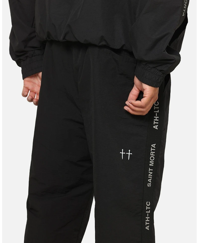 Saint Morta Men's Track Relaxed-Fit Straight-Leg Joggers