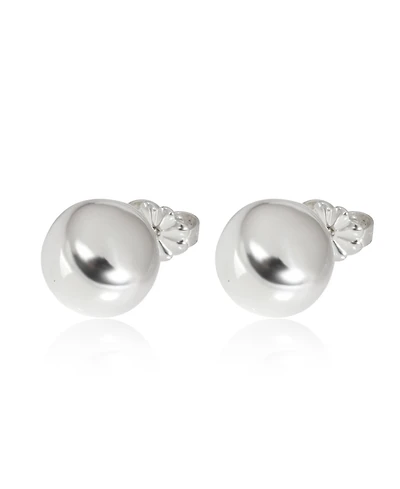 Pre-Owned Tiffany & Co Sterling Silver HardWear Ball Earrings