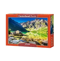 Castorland Sunrise at Morskie Oko, Tatras, Poland 1500 Piece Jigsaw Puzzle, Ages 14+