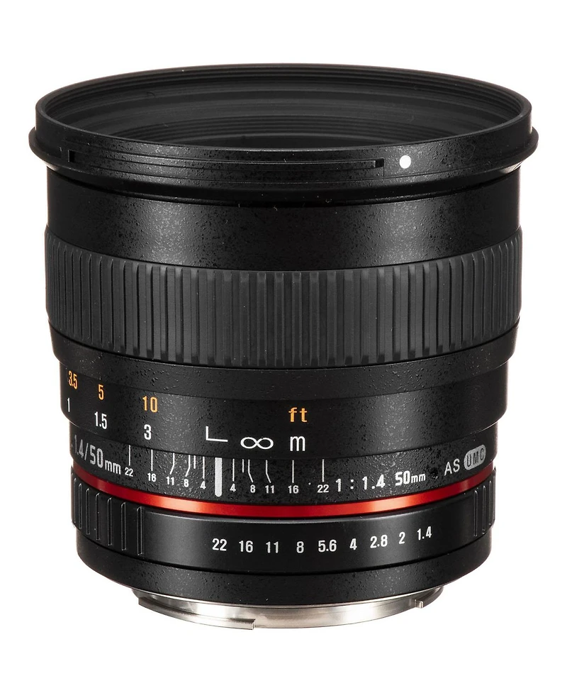 Rokinon 50mm f 1.4 Aspherical If Lens for Canon Ef