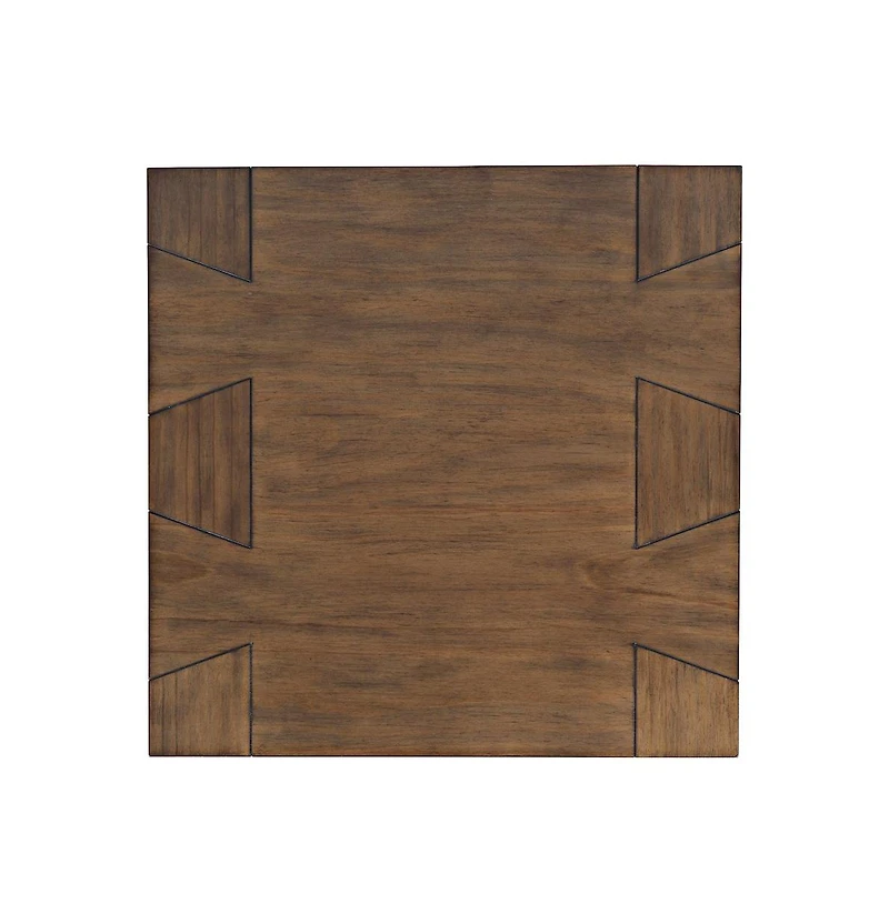 Jofran Taos Modern Rustic Square Dovetailed End Table