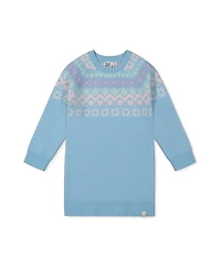Deux par Deux Little and Big Girl (6-12 ) Knit Dress