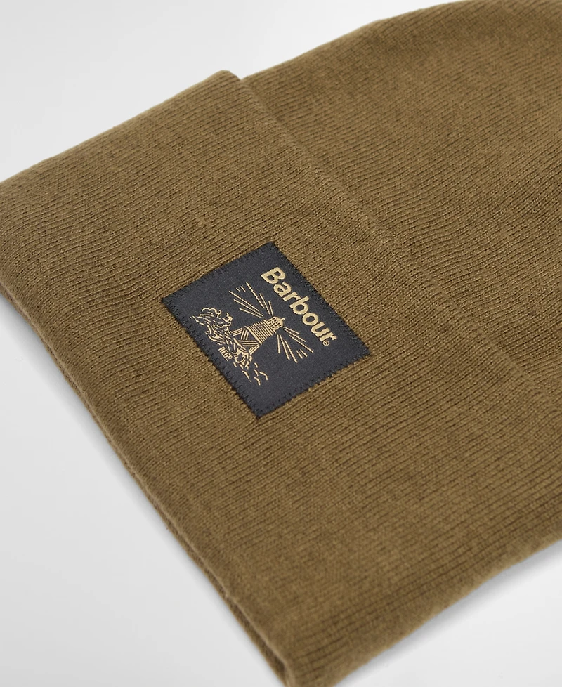 Barbour Harton Rib-Knit Beanie