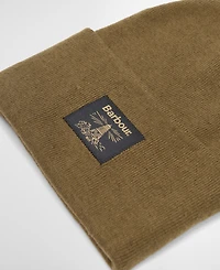 Barbour Harton Rib-Knit Beanie