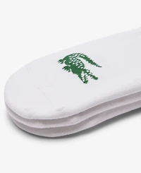 Lacoste Men's No Show Socks, 3-Pack