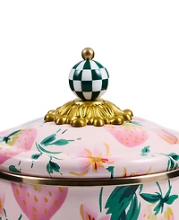 MacKenzie-Childs Strawberry Medium Canister