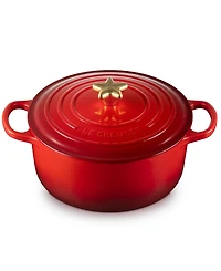 Le Creuset Enameled Cast Iron Signature 4.5-Quart Round Oven with Star Knob
