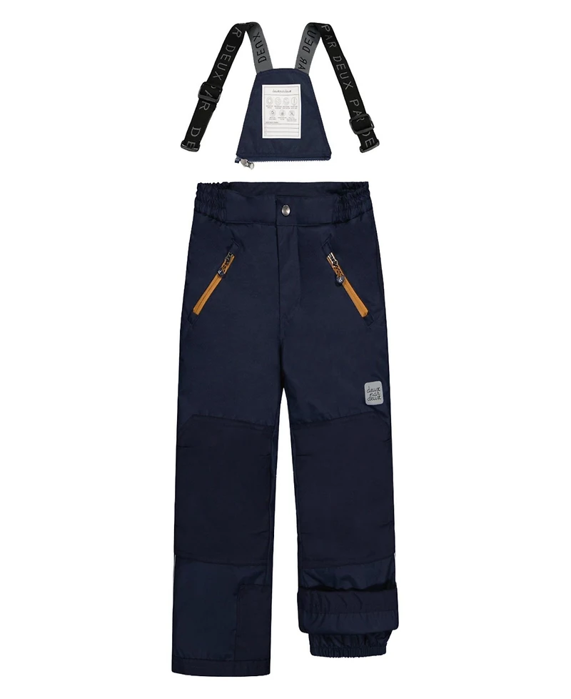 Deux par Toddler Boys' 2T-5T Play Technical Hooded Waterproof Jacket and Pants, 2-Piece Set
