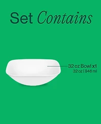 Corelle Square Pure White Bowl