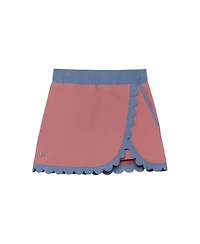 Courtside Kids Girls' 2-16 Scalloped Skort