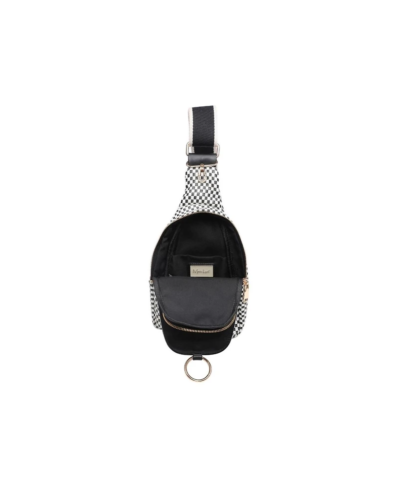 Moda Luxe Regina - Checkered Sling Backpack