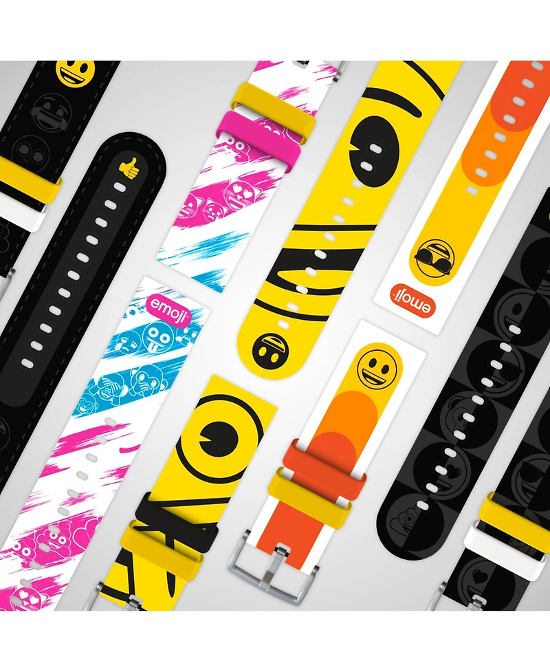 My Play Watch emoji Mystery Band – Replacement Band, 22mm Interchangeable Watch Band, Officially Licensed emoji