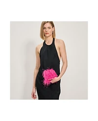 Moda Luxe Feathered Flair Evening Bag