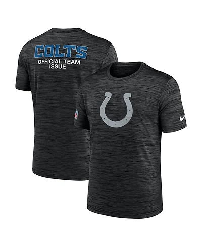 Nike Men's Black Indianapolis Colts 2026 Rivalries Collection Sideline Velosity T-Shirt