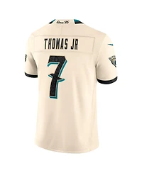 Nike Men's Brian Thomas Jr. Natural Jacksonville Jaguars 2026 Rivalries Collection Vapor F.u.s.e Stitched Limited Jersey
