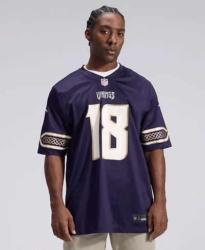 Nike Men's Justin Jefferson Purple Minnesota Vikings 2026 Rivalries Collection Game Jersey