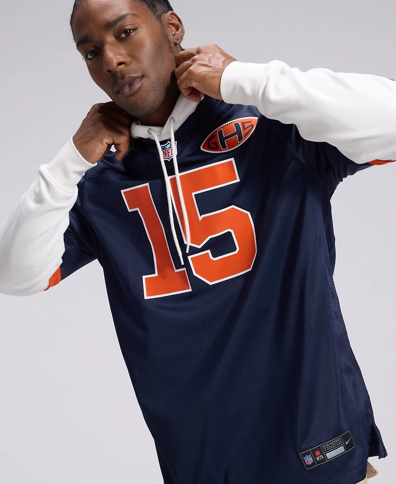 Nike Men's Rome Odunze Navy Chicago Bears 2026 Rivalries Collection Game Jersey
