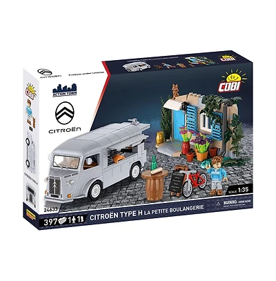 Cobi Action Town Citroen Type H (1947-1981) 397-Piece Building Set, Ages 7+