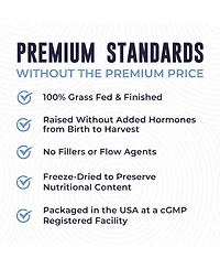 Left Coast Performance Grass Fed Bovine Thyroid and Liver Capsules, Non-gmo, Gluten Free, Pasture Raised, 60 Count